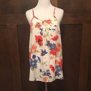 Color Swatch | Floral Blouse Size Medium